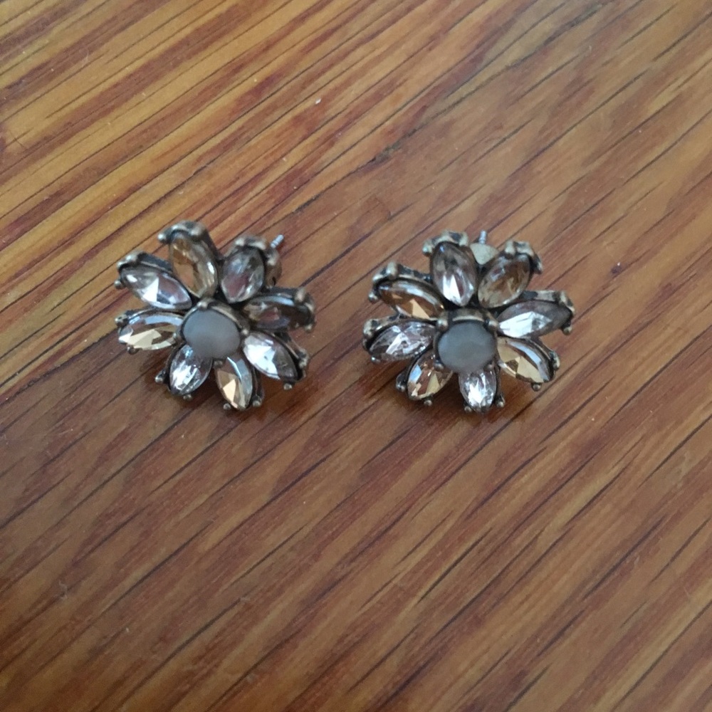 Floral Chloe and Isabel earrings.